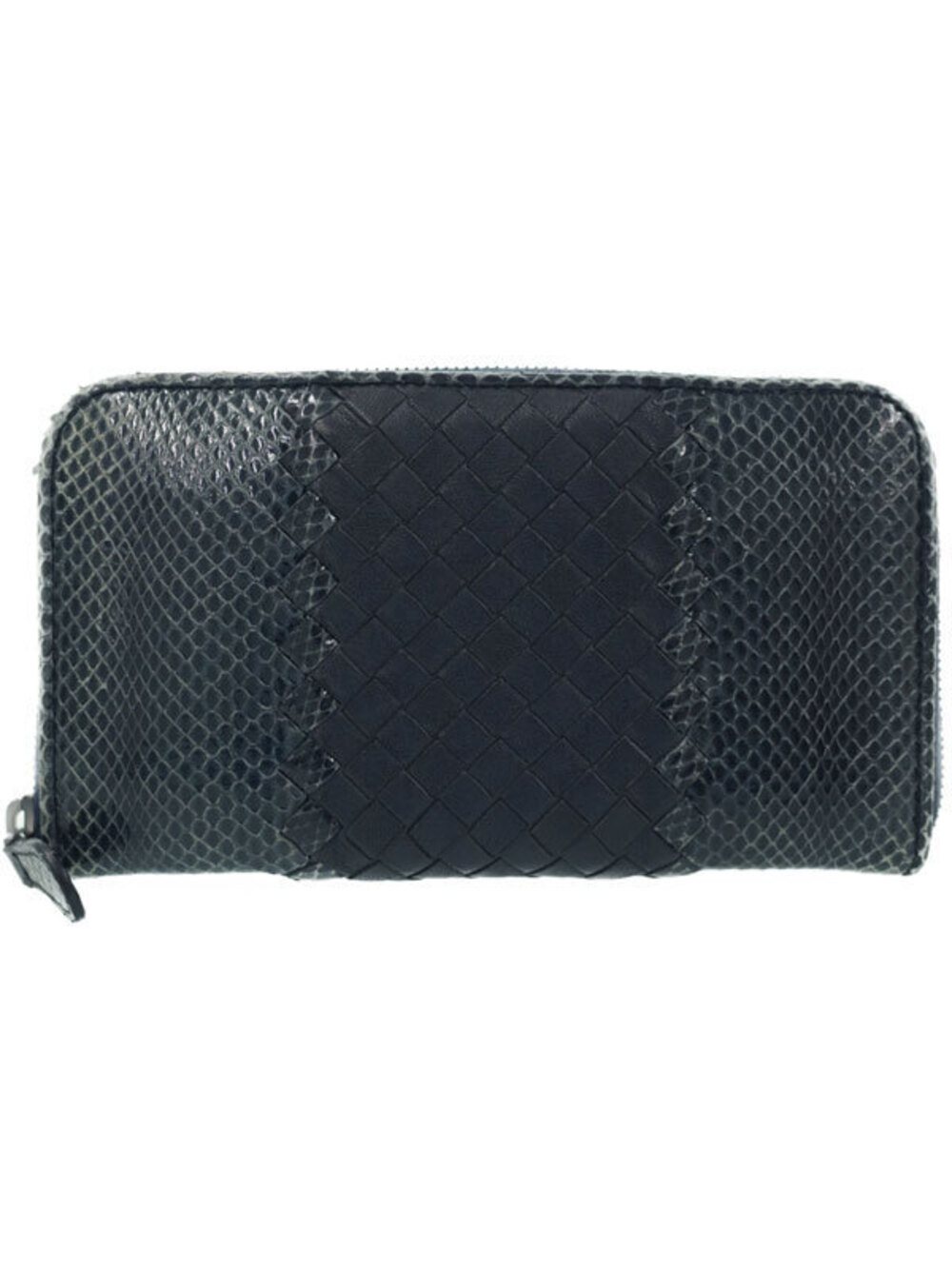 Bottega Veneta Ayers Round Zipper Long Wallet